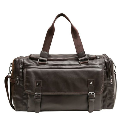 Leather Faux Carryall Multi-Pocket