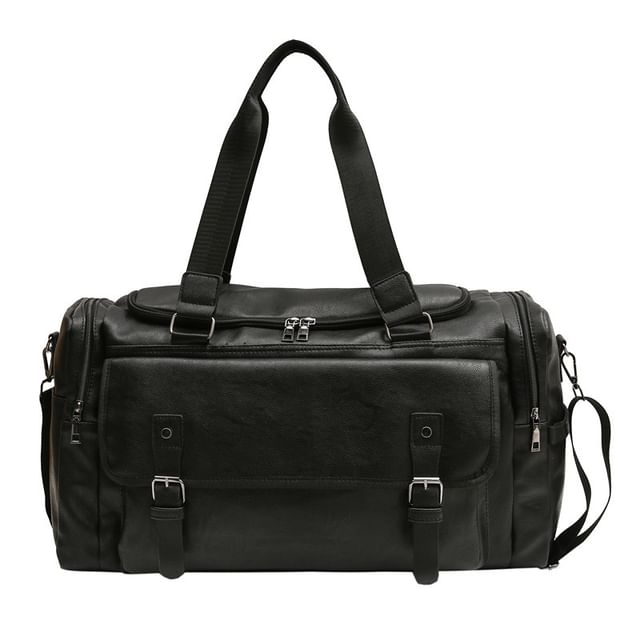 Leather Faux Carryall Multi-Pocket
