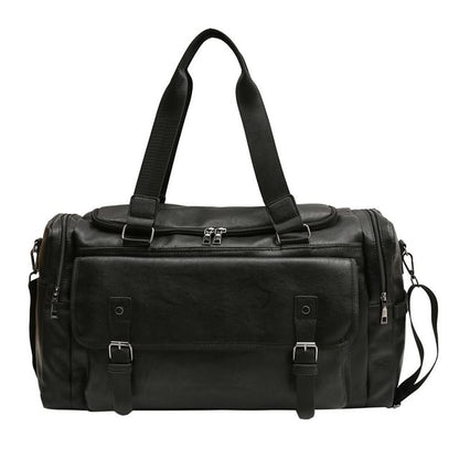 Leather Faux Carryall Multi-Pocket