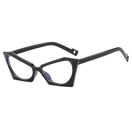 Blue Blocking Geometric Eyeglasses Light
