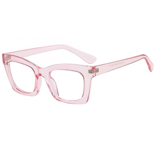Square Light Eyeglasses Blue Blocking