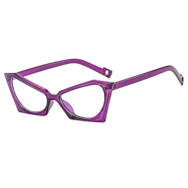 Blue Blocking Geometric Eyeglasses Light