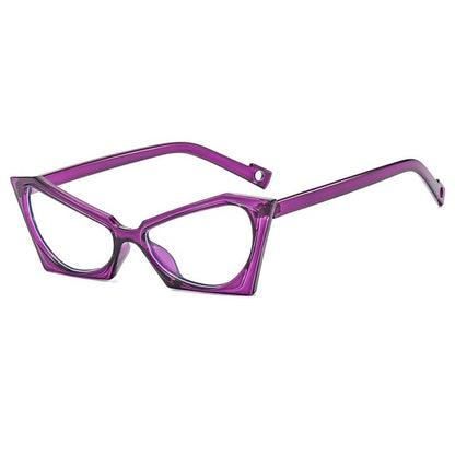 Blue Blocking Geometric Eyeglasses Light