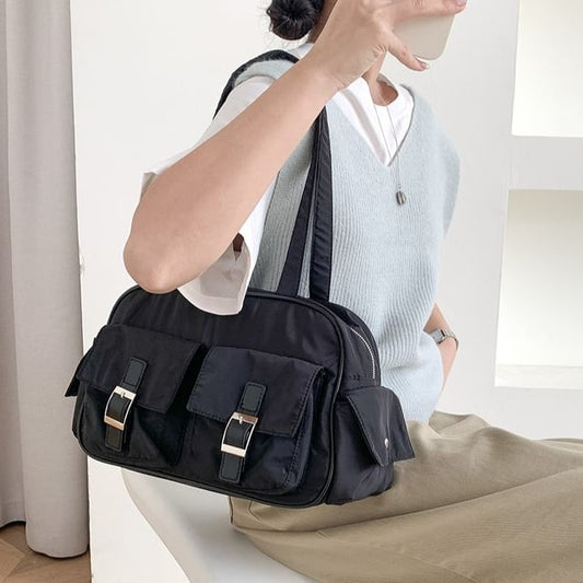 Plain Nylon Tote Bag