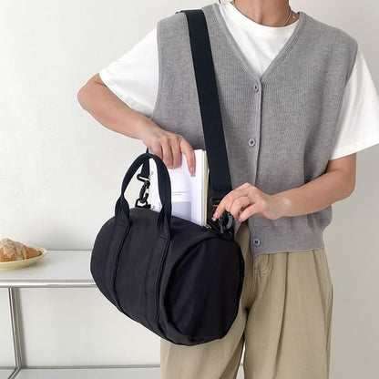 Bag Nylon Barrel Plain