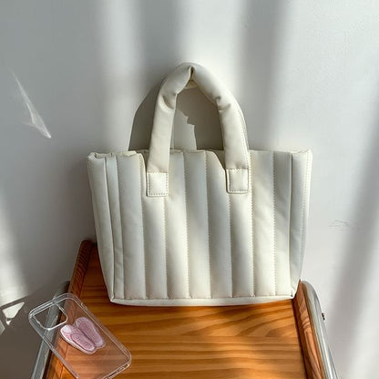 Tote Bag Quilted Plain