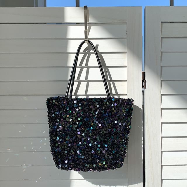 Sequin Tote Bag