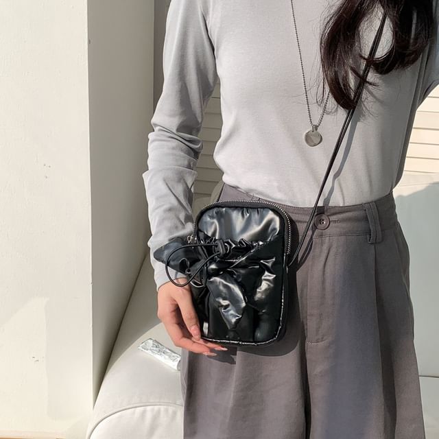 Crossbody Nylon Bag Bow