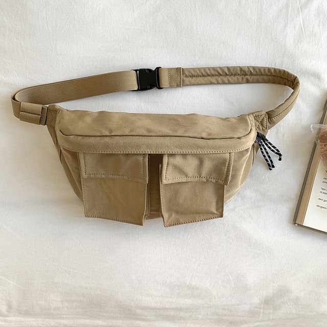 Plain Nylon Belt Bag