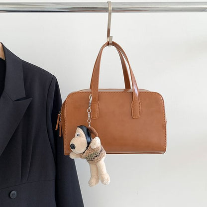 Leather Bag Boston Faux