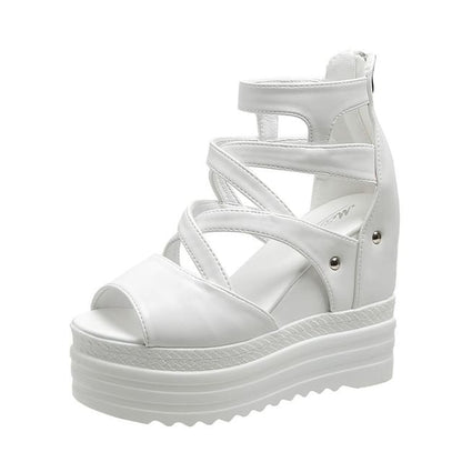 Wedge Sandals Platform Plain