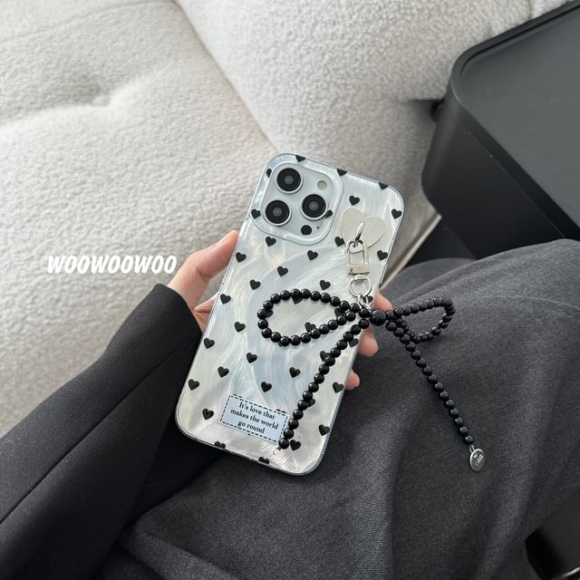 Heart / Wavy Phone Case