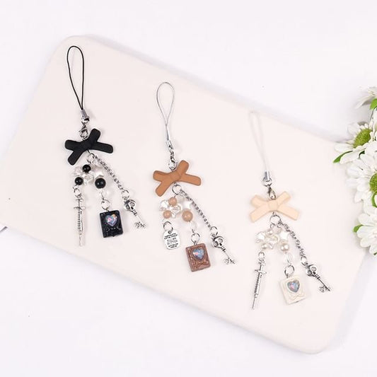 Bow Acrylic Phone Charm (Various Designs)