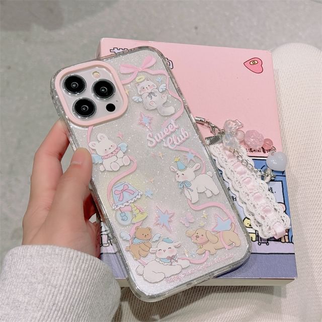 Animal Glitter Phone Case - iPhone 15 Pro Max / 15 Pro / 15 / 14 Pro Max / 14 Pro / 14 / 13 Pro Max / 13 Pro / 13 / 12 Pro Max / 12 Pro / 12 / 11