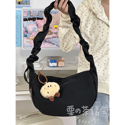 Plain Hobo Bag / Bag Charm / Set