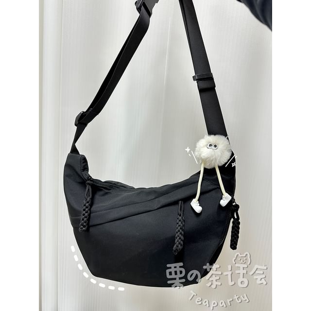 Two Tone Crossbody Bag / Bag Charm / Set