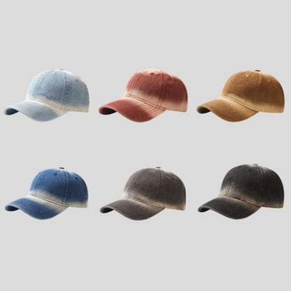 Baseball Denim Cap Washed