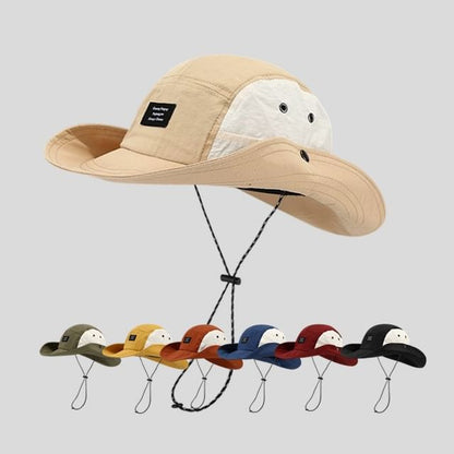 Two Bucket Applique Tone Hat