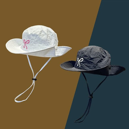 Boonie Bow Embroidered Hat