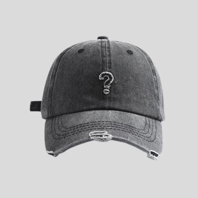 Mark Cap Baseball Distressed Question