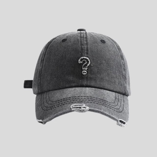 Mark Cap Baseball Distressed Question