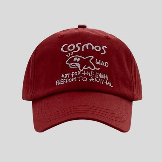 Cap Lettering Baseball Embroidered