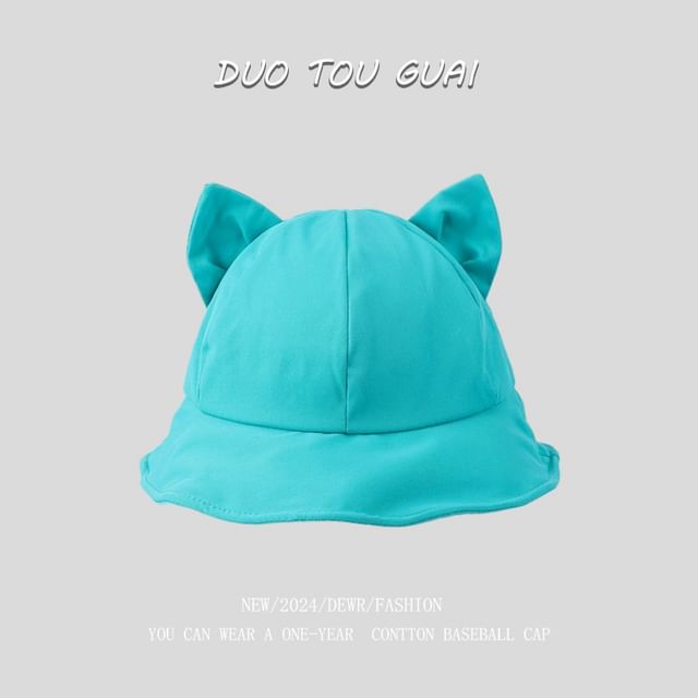Bucket Hat Cat Ear