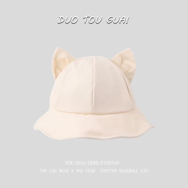 Bucket Hat Cat Ear