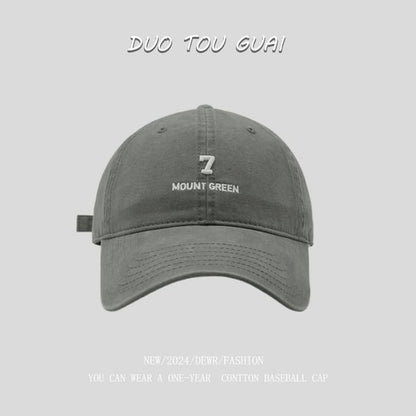 Number Embroidered Cap Baseball