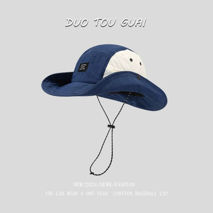 Two Bucket Applique Tone Hat