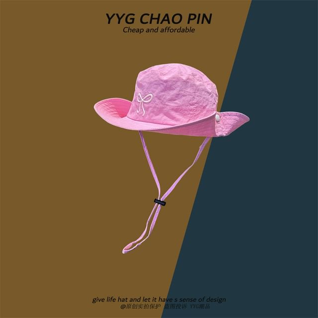 Boonie Bow Embroidered Hat