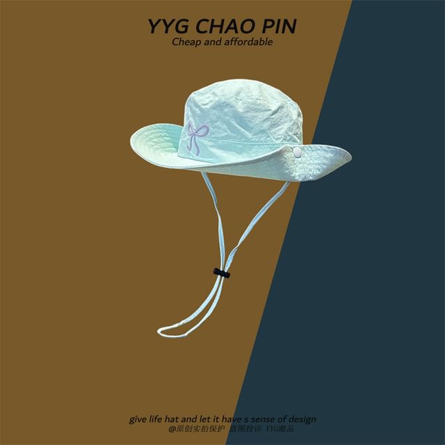 Boonie Bow Embroidered Hat