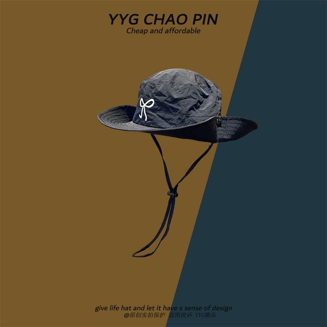 Boonie Bow Embroidered Hat