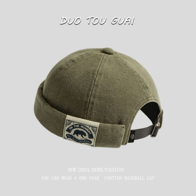 Applique Hat Brimless