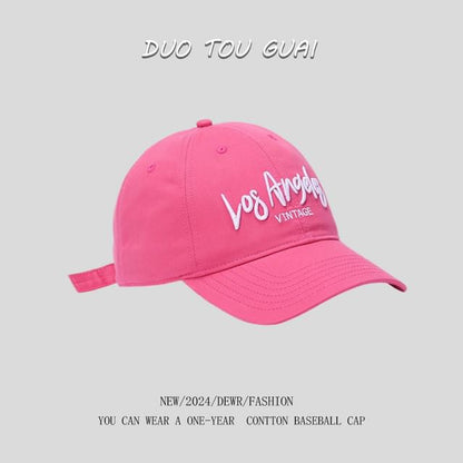 Cap Embroidered Baseball Lettering