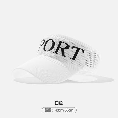 Knit Visor Lettering