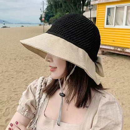Bucket Panel Bow Hat