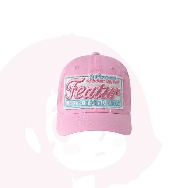 Cap Embroidered Baseball Lettering Applique