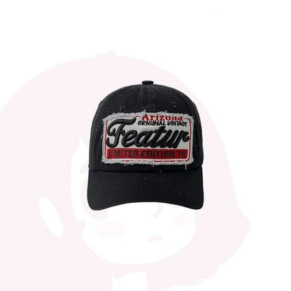 Cap Embroidered Baseball Lettering Applique