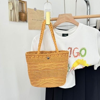 Shoulder Bag Crossbody Plain Knit /