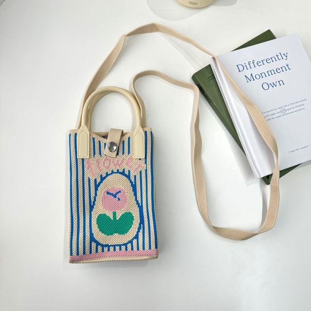 Knit Crossbody Bag