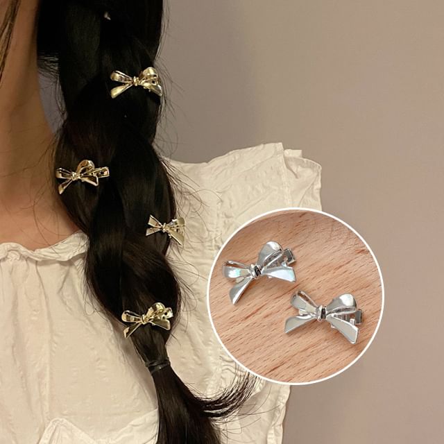 Bow Hair Clip Alloy