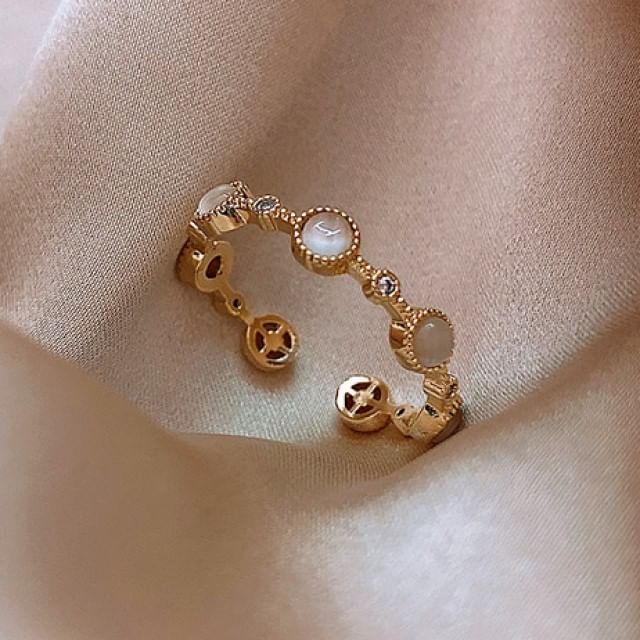 Embellished Ring Designs) Alloy (Various Open