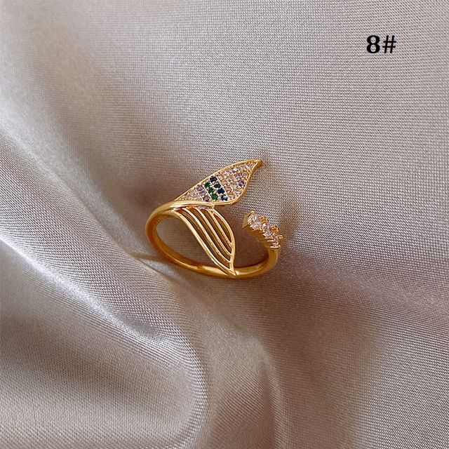 Embellished Ring Designs) Alloy (Various Open