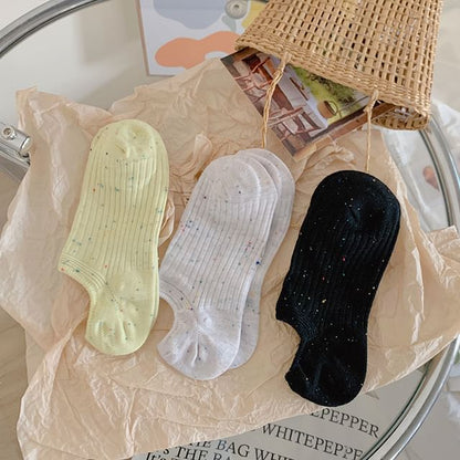 Ribbed No Show Socks Set