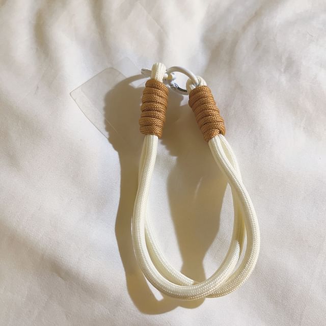 String Phone Strap with Lanyard Pad