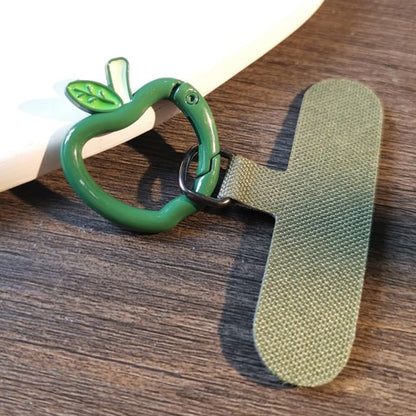 Breloque pour téléphone avec clip en alliage d'Apple / cordon / ensemble