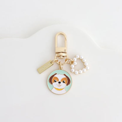 Cartoon-Dog Key Ring