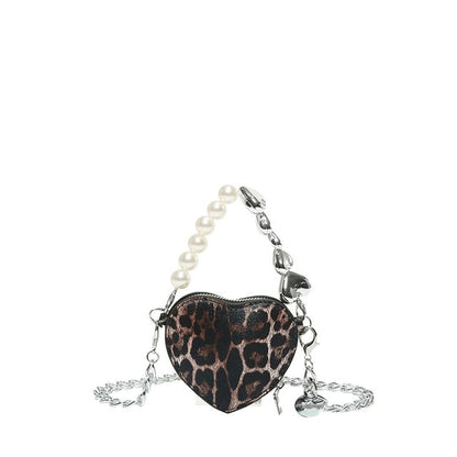 Heart Leopard Bag Crossbody Print