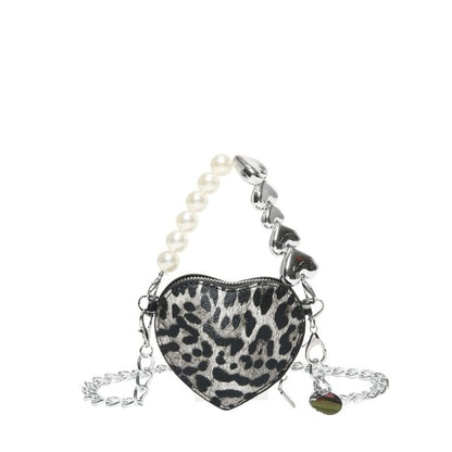 Heart Leopard Bag Crossbody Print